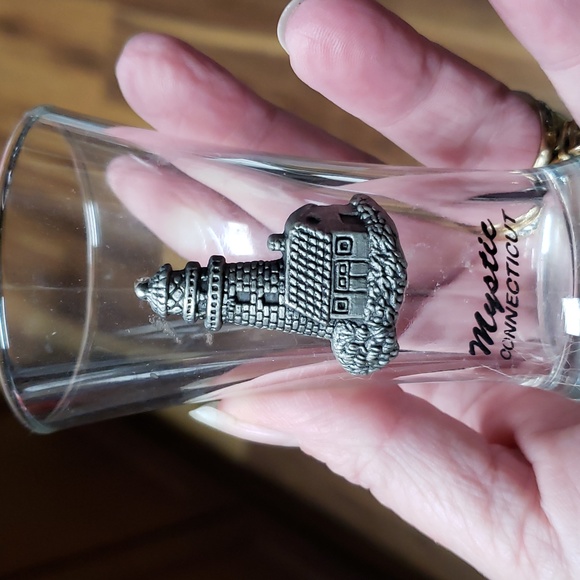 Vintage Mystic, CT Shot Glass - Picture 2 of 2